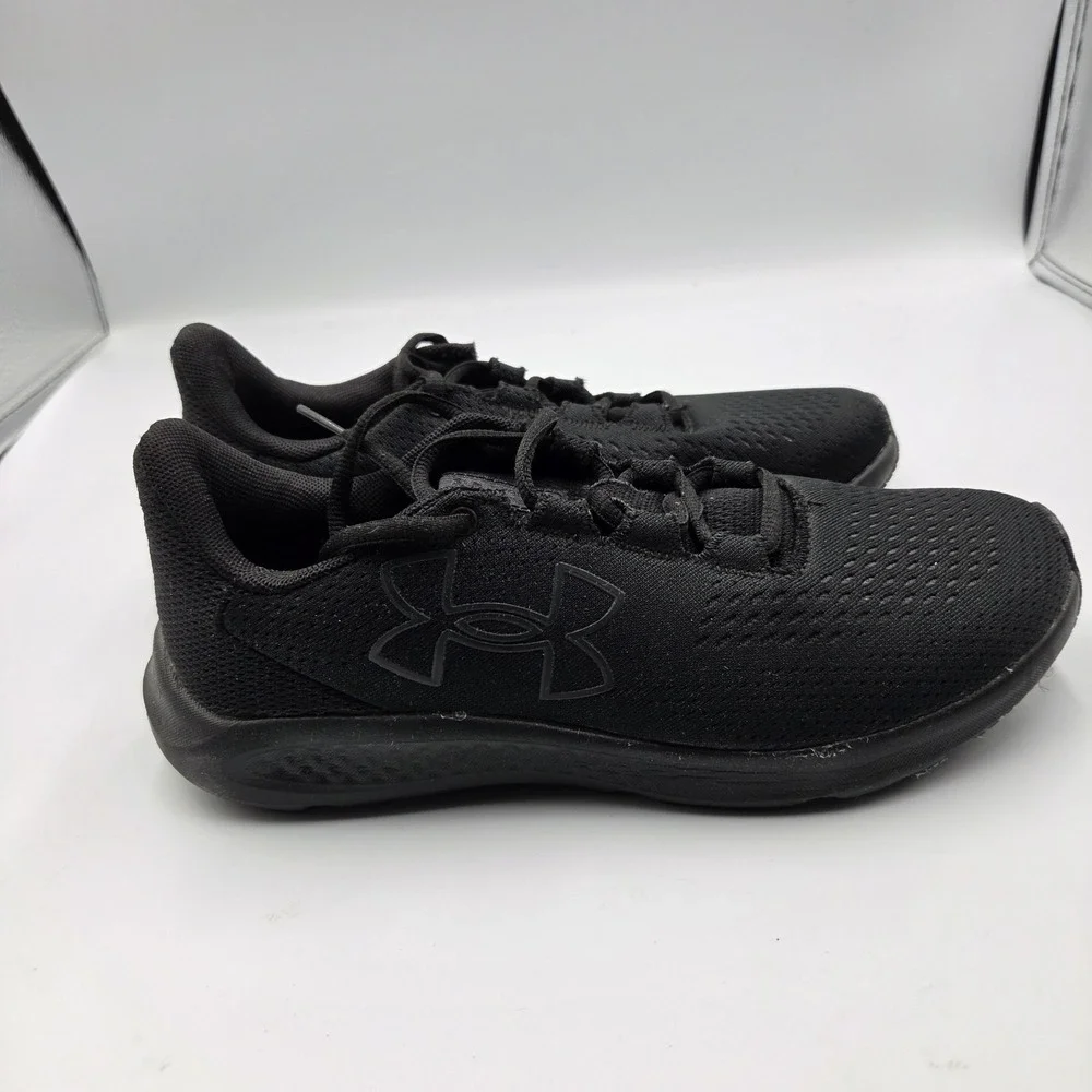 Under Armour Charged Assert 9 Wide D Women's Running Shoes Size 8 Black